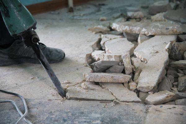 Concrete Slab Removal in Akron