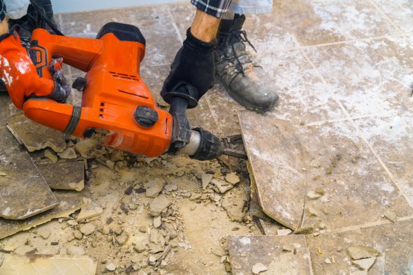 Floor Demolition in Akron