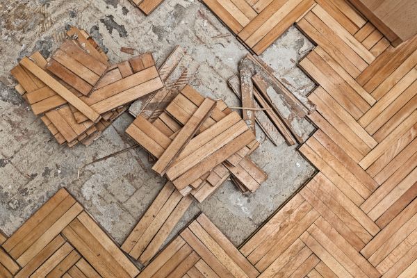Flooring Demolition in Akron