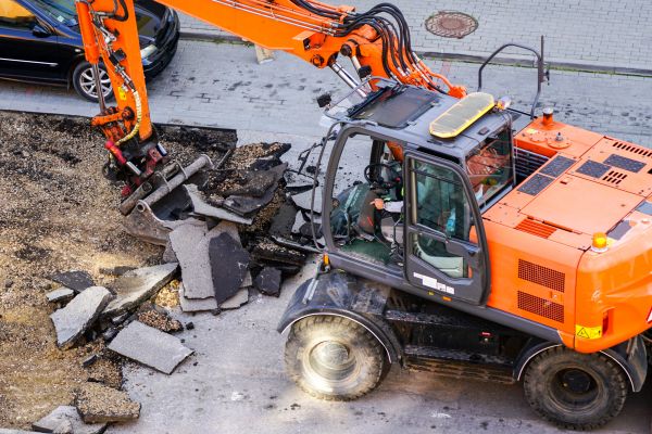 Asphalt Demolition in Akron