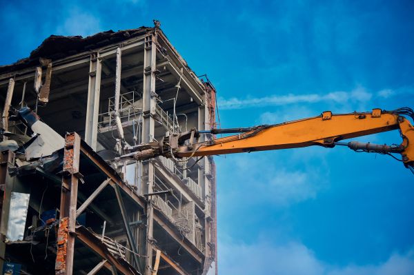 Factory Demolition in Akron