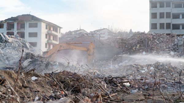 Apartment Demolition in Akron
