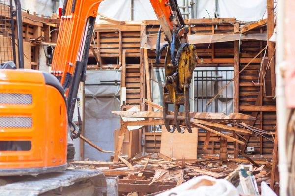 Cabin Demolition in Akron