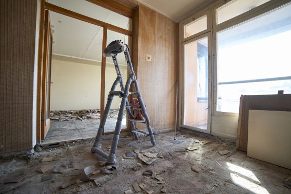 Interior Renovation Demolition in Akron