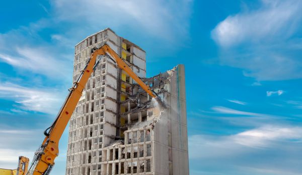 Commercial Building Removal in Akron