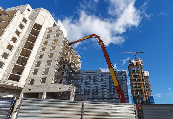 Commercial Site Demolition in Akron