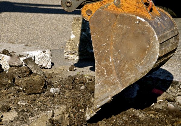Cement Pad Demolition in Akron