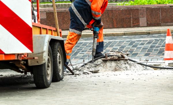 Concrete Driveway Demolition in Akron