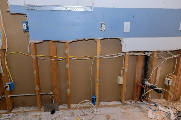 Kitchen Wall Demolition in Akron