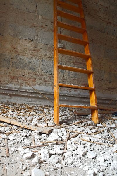 Basement Floor Demolition in Akron