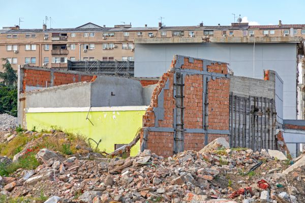 Walls Demolition in Akron